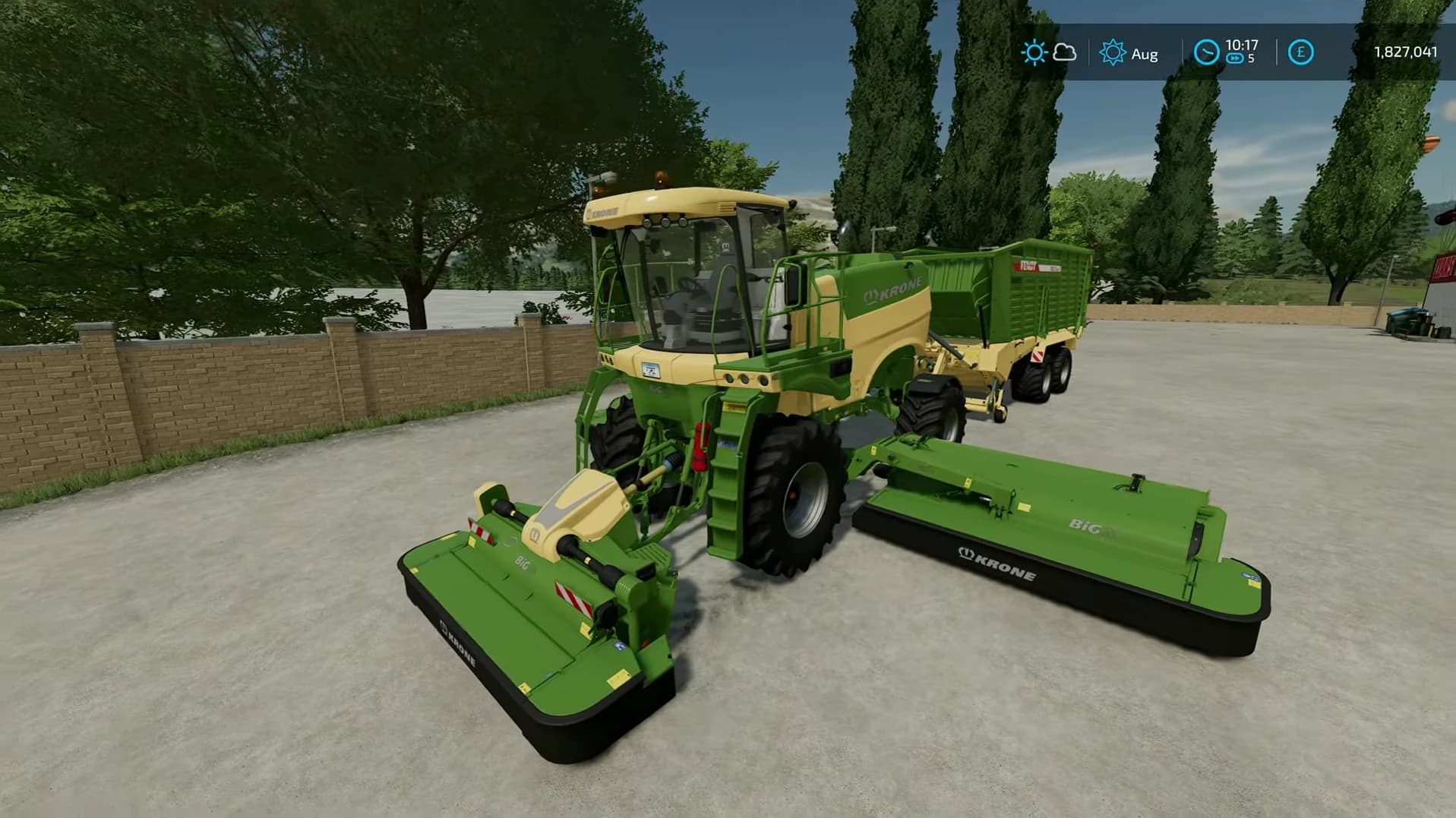 KRONE BIGM450 & TIGO XR75D 3
