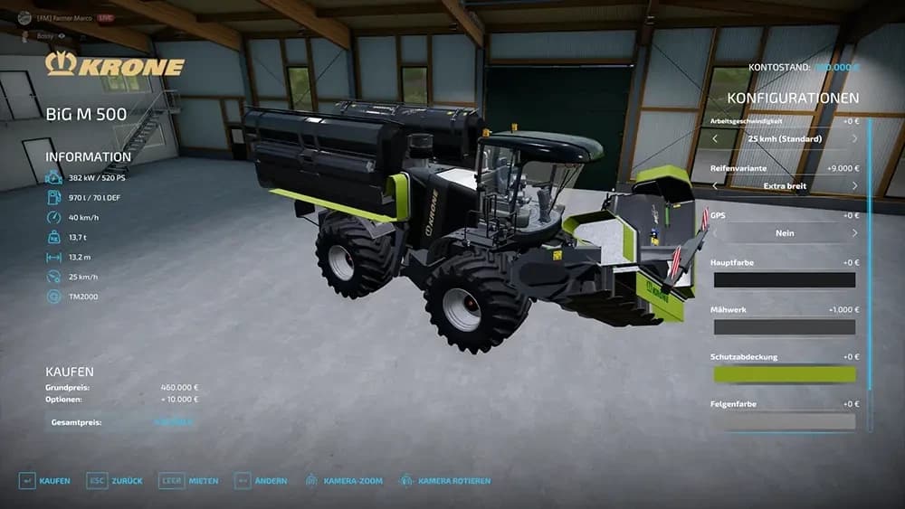 KRONE BIGM500