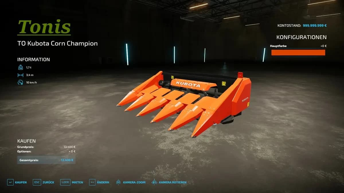 KUBOTA 340 PACK