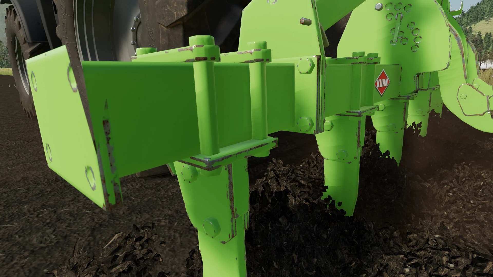 KUHN DC401 NO DECALS