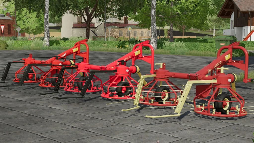 KUHN HAYBAB 300 TEDDER/RAKE 3