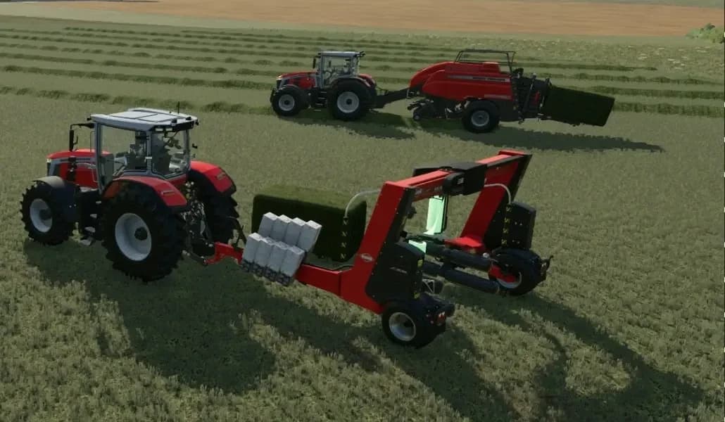 KUHN SW4014 HESSTON WRAPPER 3