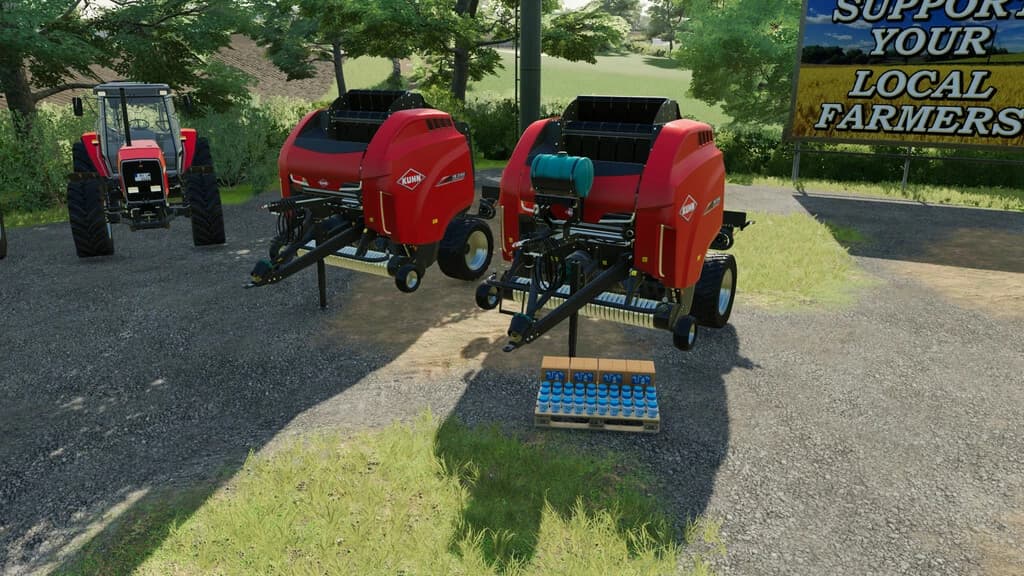 KUHN VB3190 BALER 2