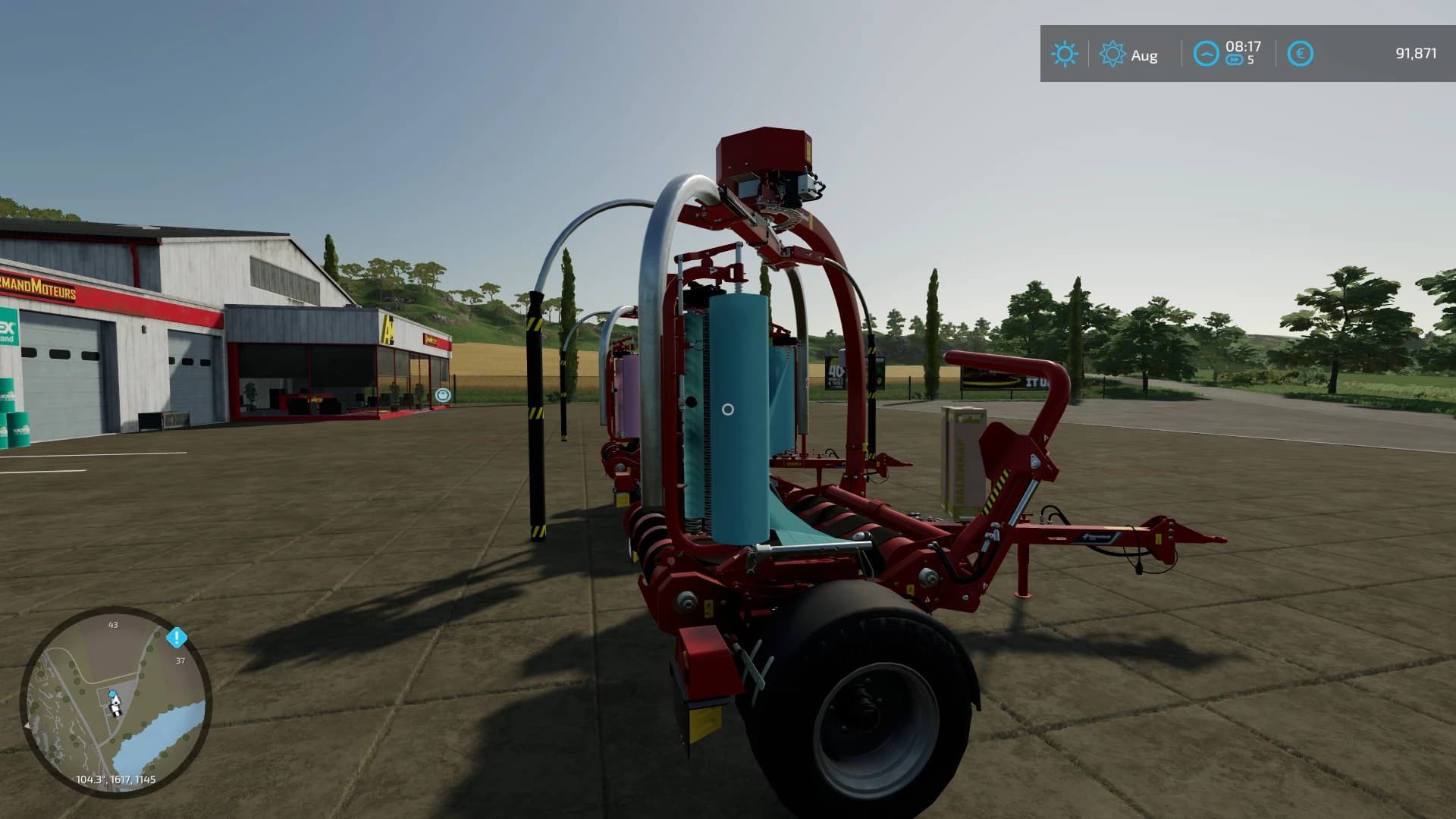 KVERNELAND 7850 C