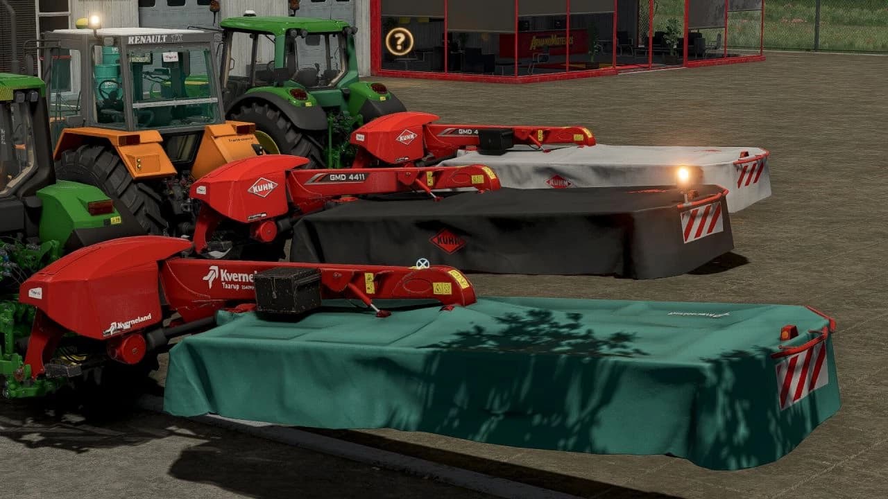 KUHN / KVERNELAND MOWER PACK 3