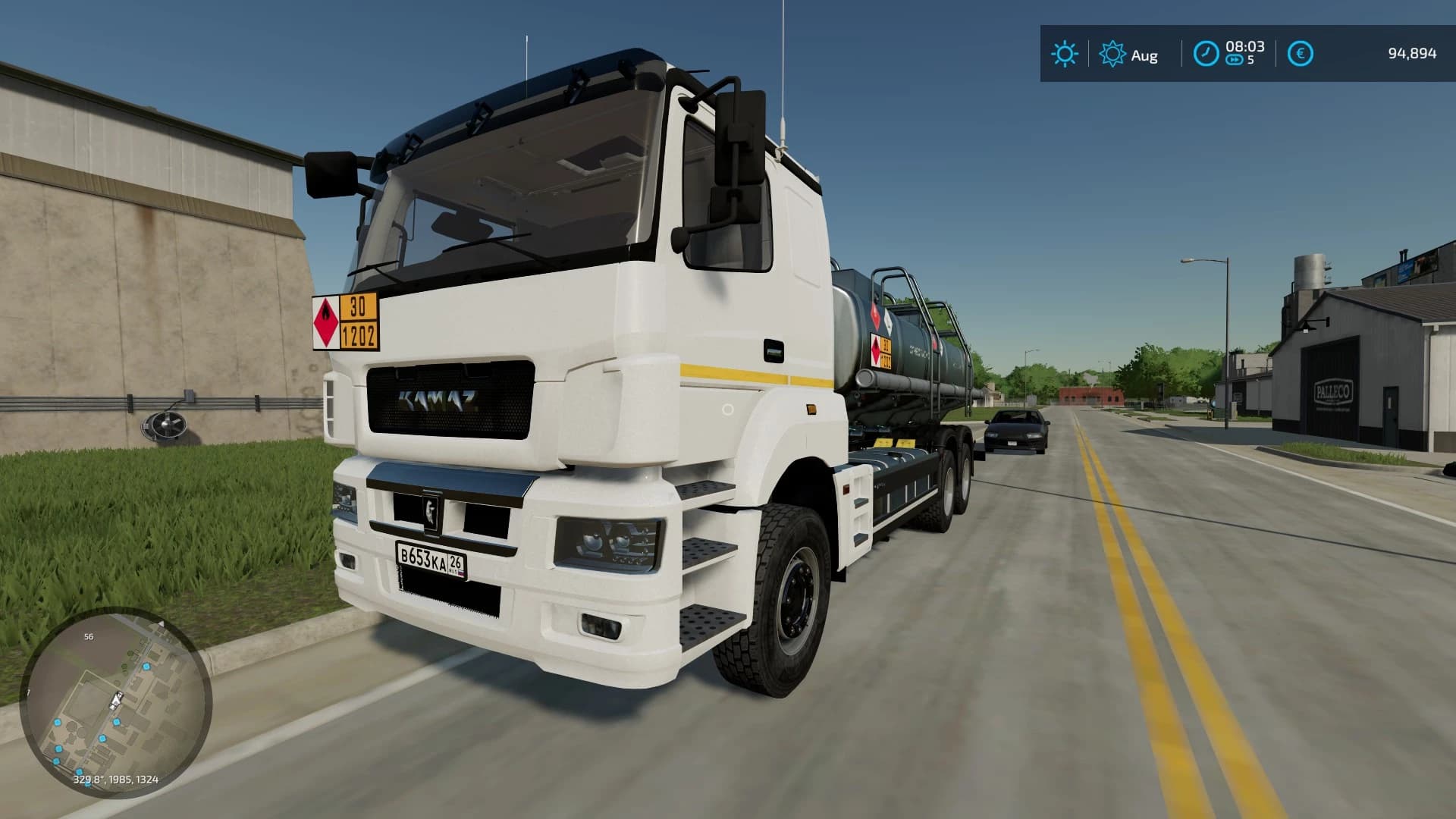 Kamaz 65207 Cisterna