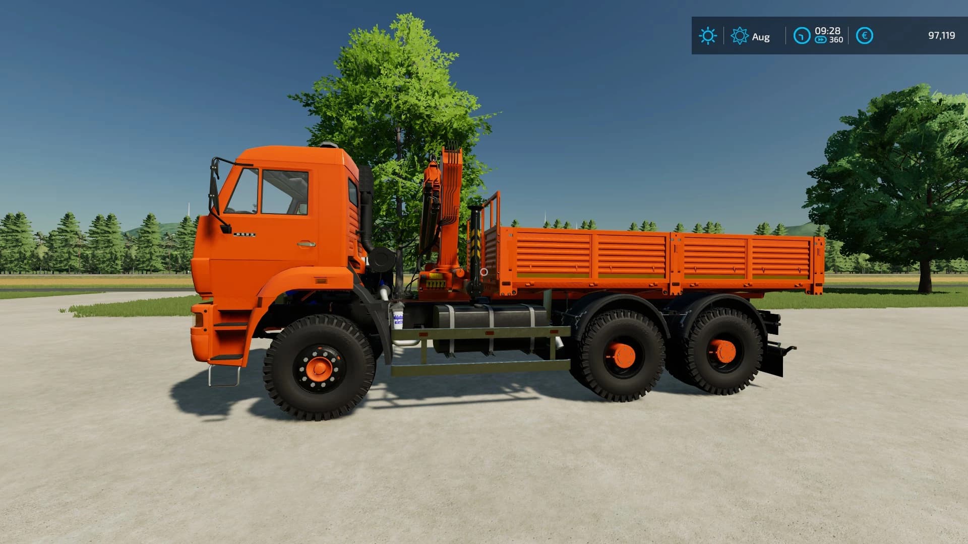 Kamaz 6522 Manipulator 6