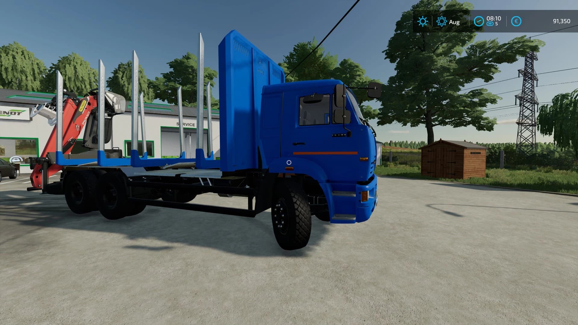 Kamaz Timber 4