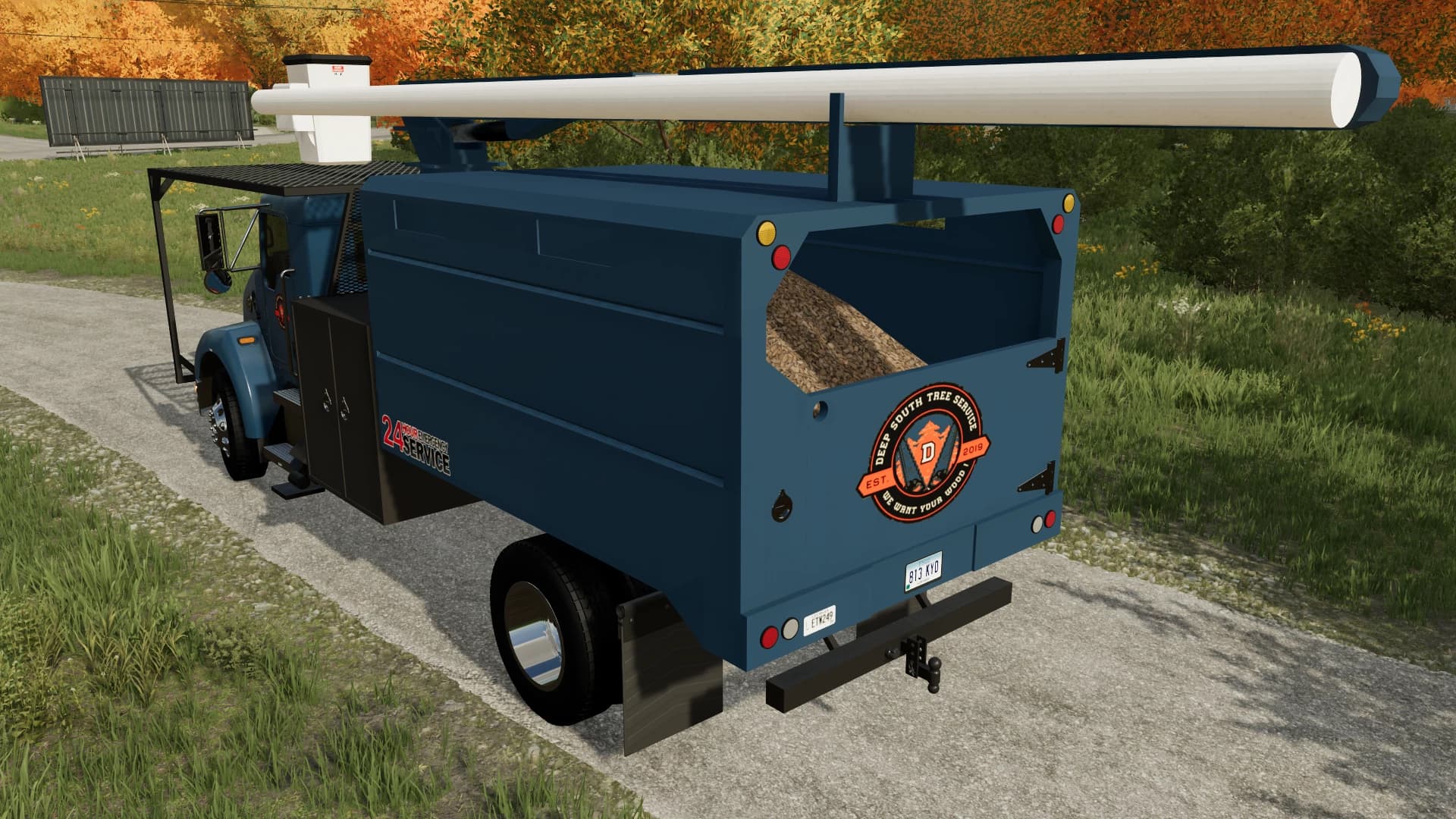 Kenworth T300 Tree Truck 3