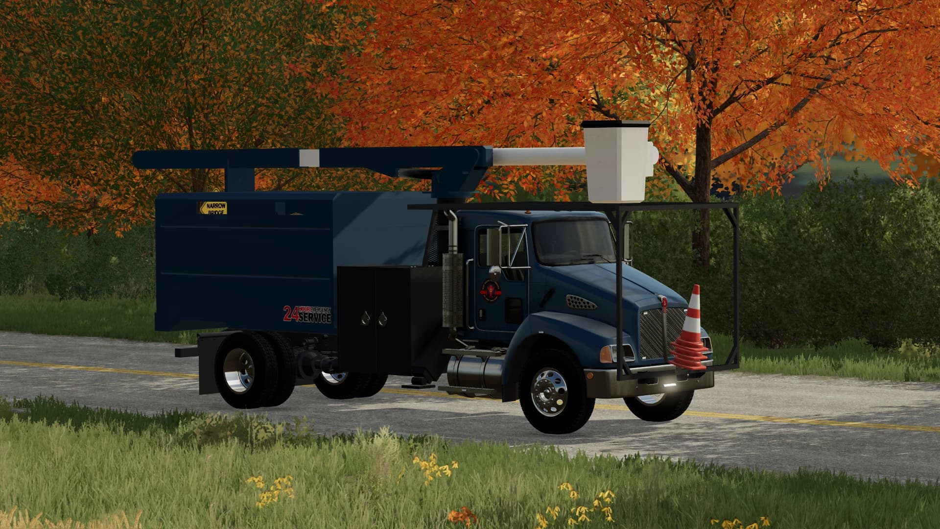 Kenworth T300 Tree Truck 2