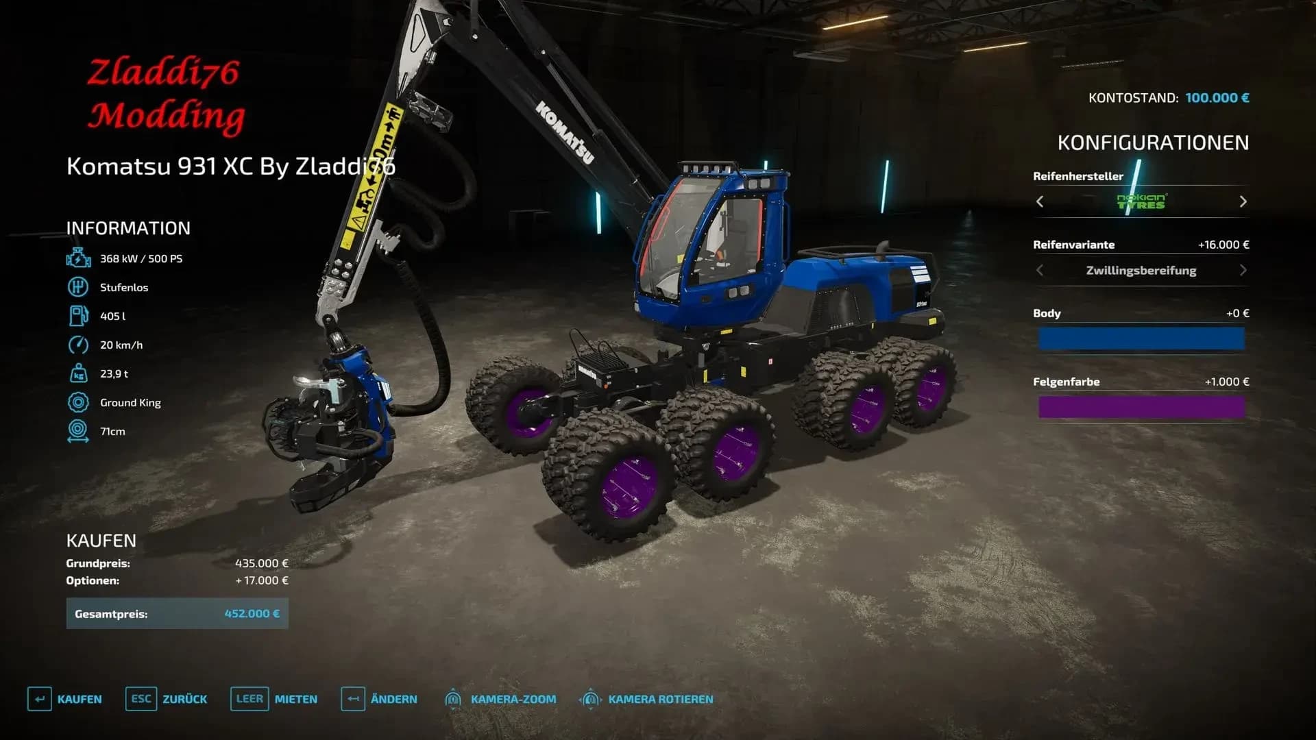 Komatsu 931 XC 2