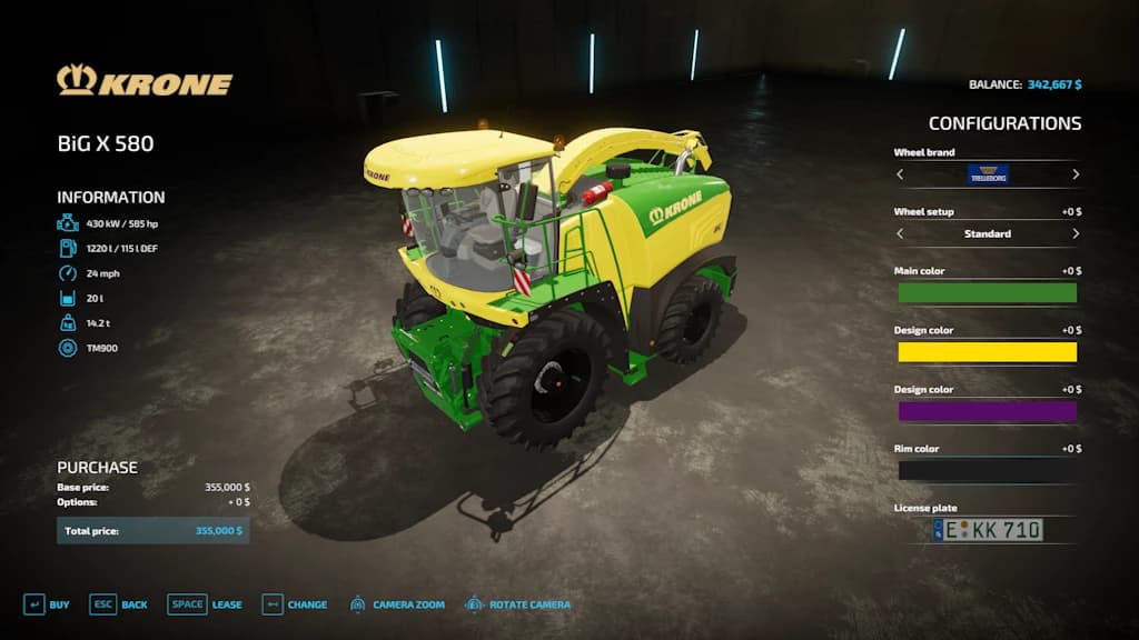 Krone BigX 580