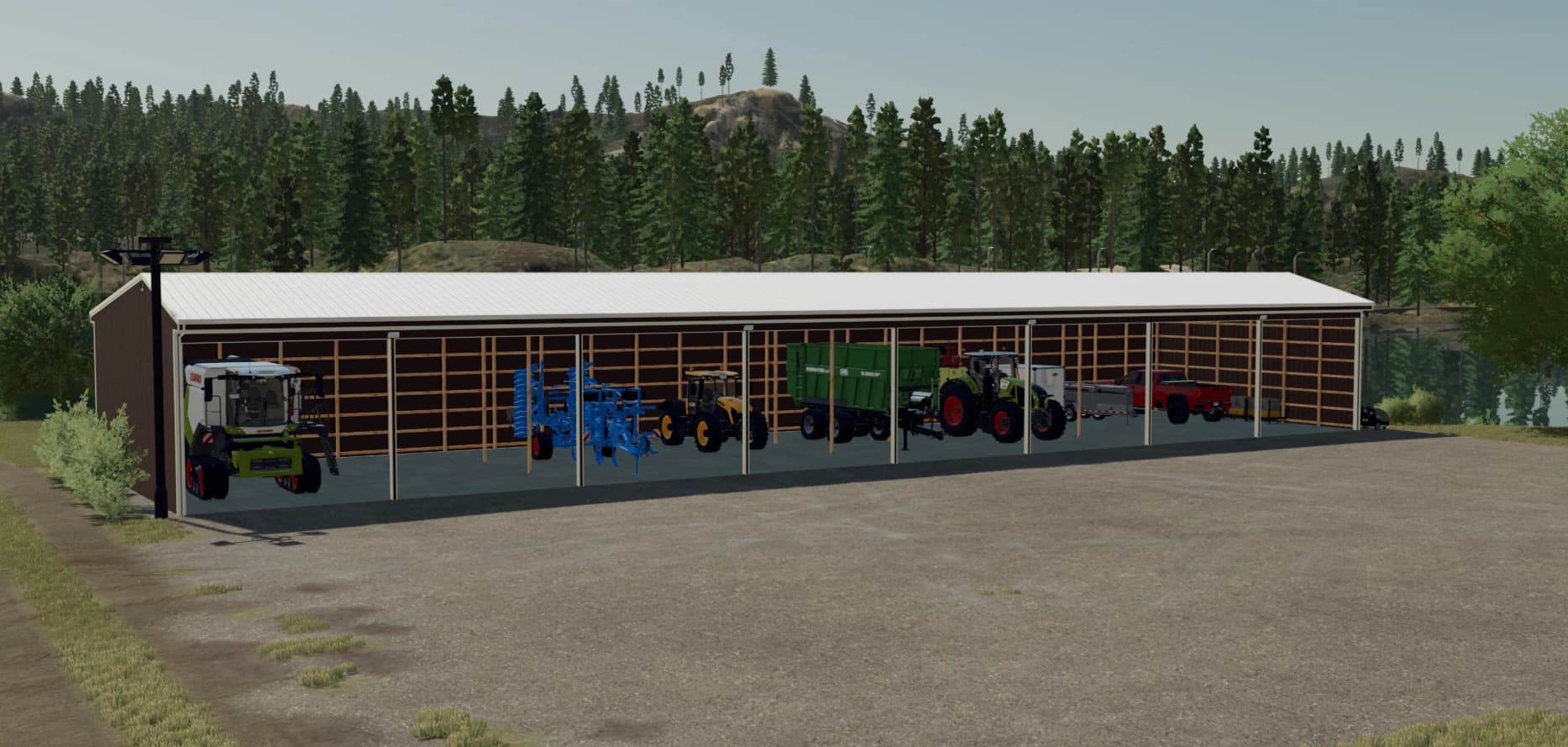 LAC IMPLEMENT SHEDS PACK 2