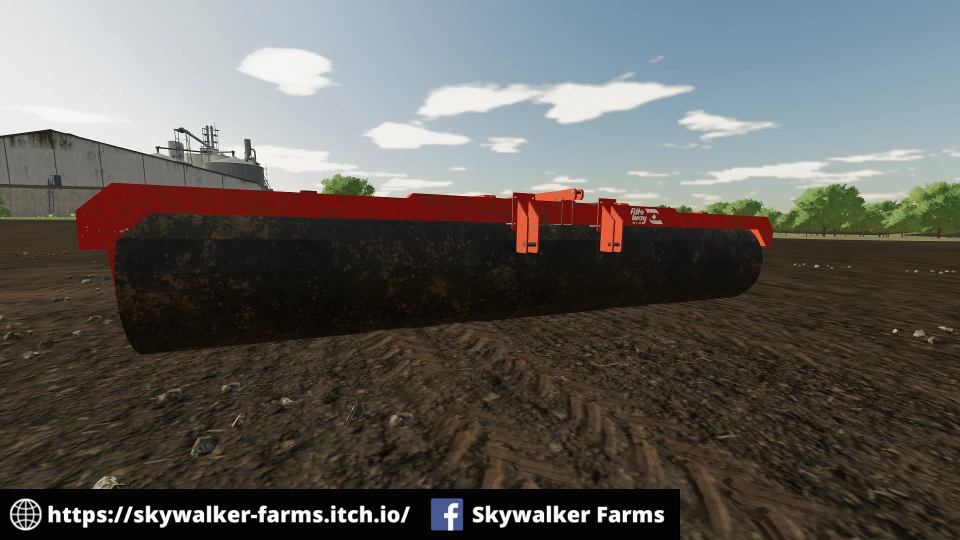 RITEWAY 20' LAND ROLLER 2
