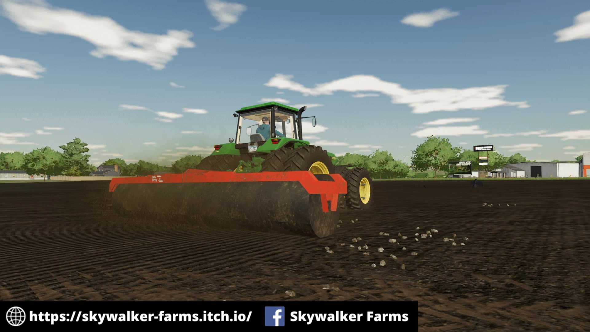 RITEWAY 20' LAND ROLLER