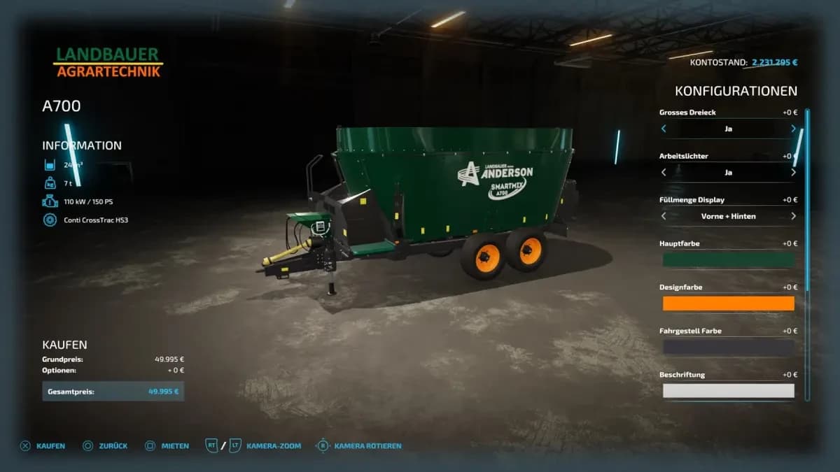 LANDBAUER A700 4