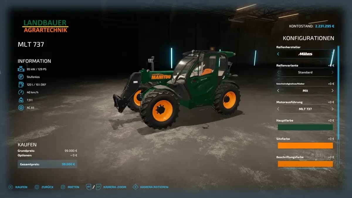 LANDBAUER MTL737 3