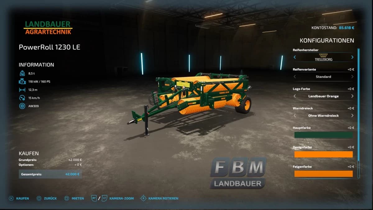 LANDBAUER POWERROLL 1230 2