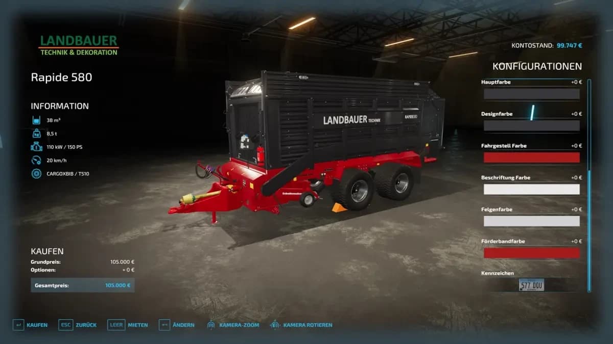 LANDBAUER RAPIDE 580 3