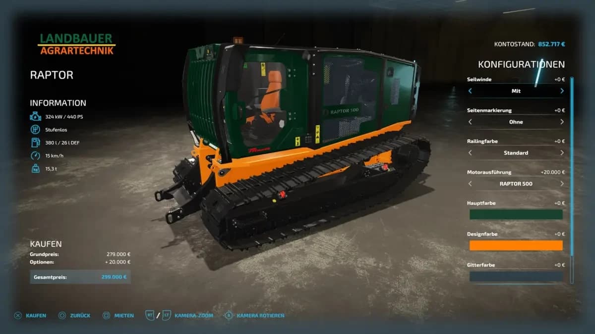 LANDBAUER RAPTOR 4