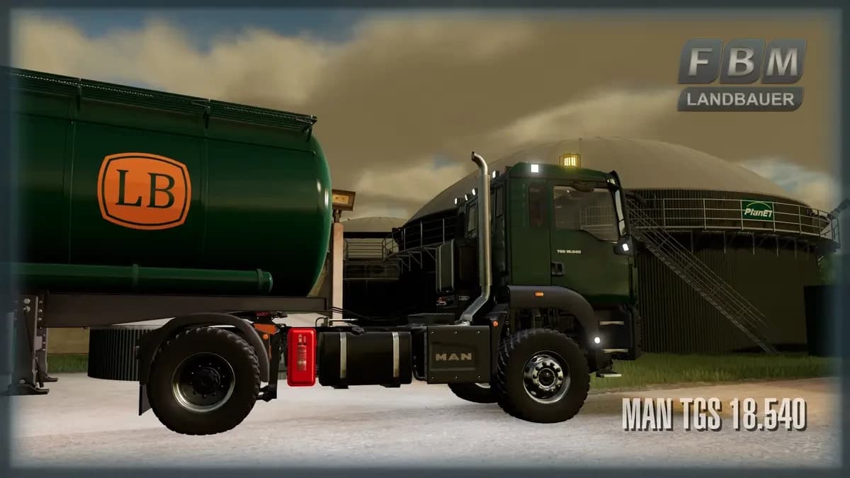 LANDBAUER TGS 18.540 4X4 4