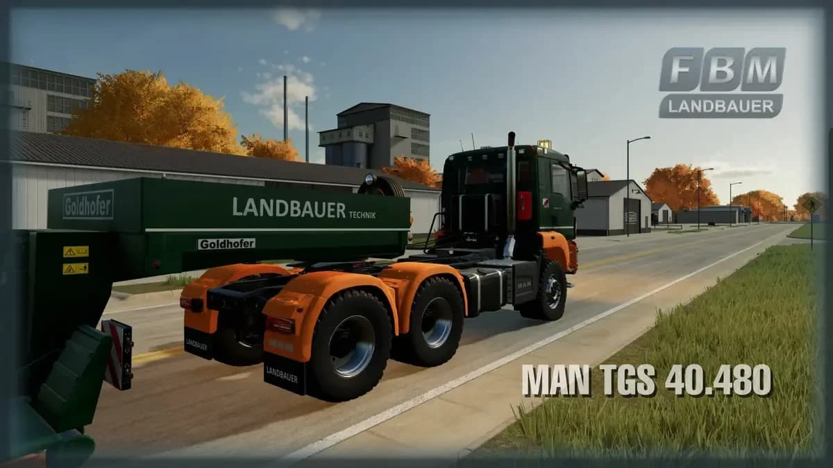 LANDBAUER TGS 40.480 6X6 3