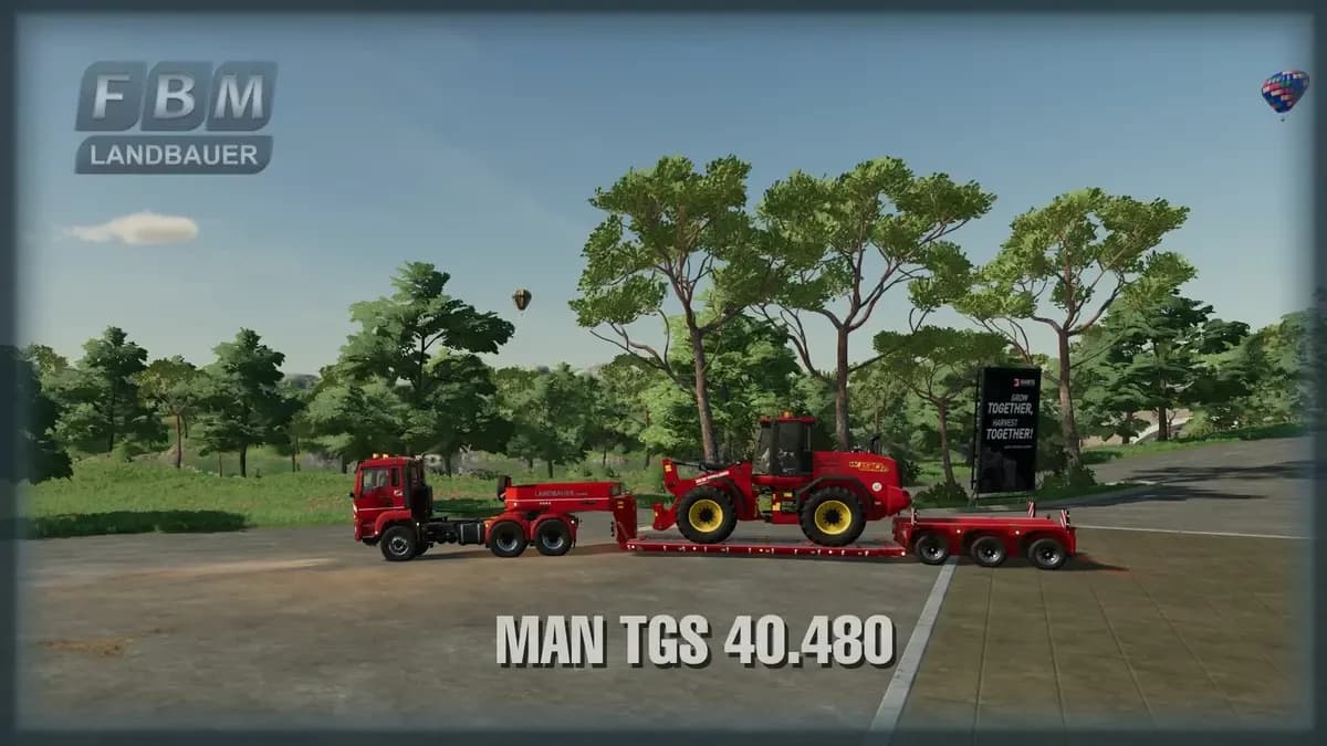 LANDBAUER TGS 40.480 6X6 2