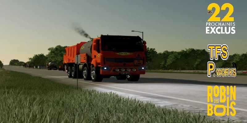 LANDER 8X4 GRAVELTRUCK