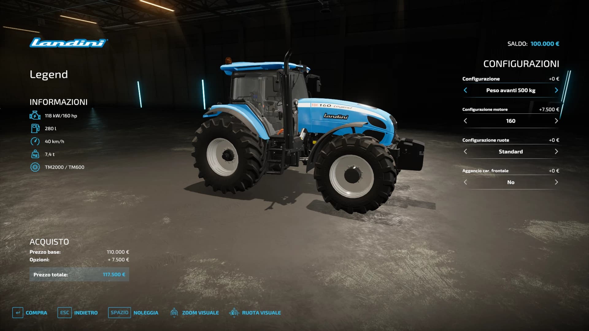 LANDINI LEGEND 5