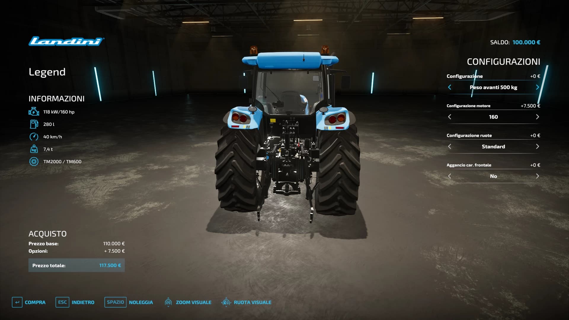 LANDINI LEGEND 4