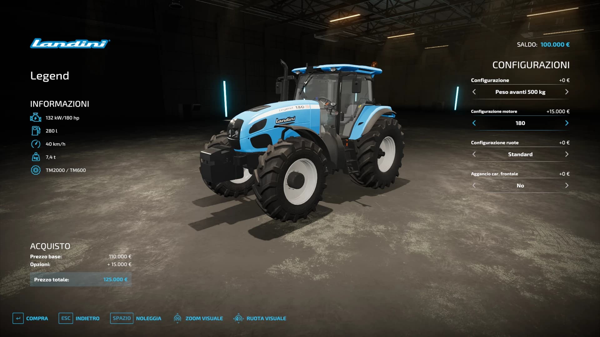LANDINI LEGEND 3