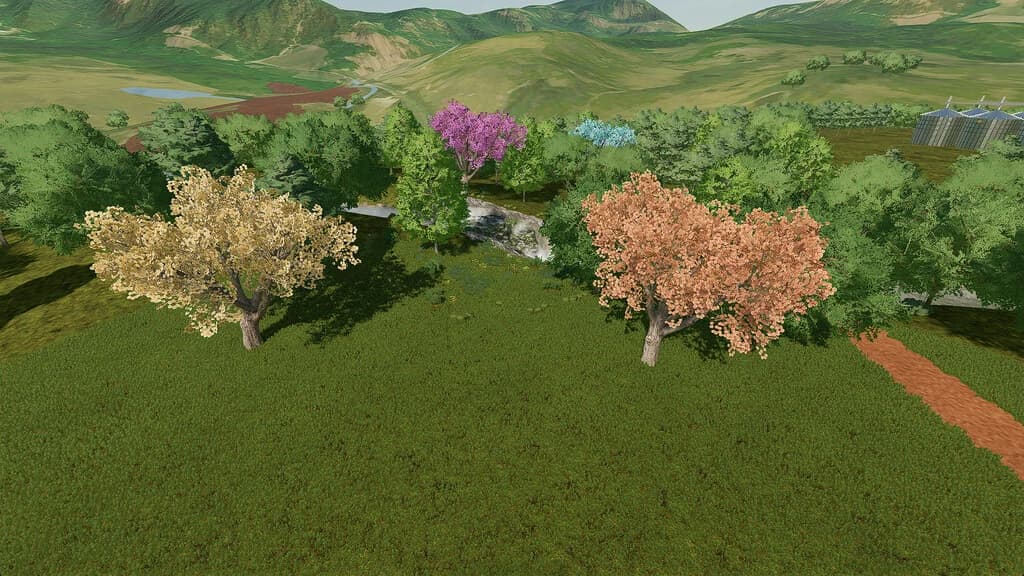 COLLECTION OF COLORFUL TREES 4