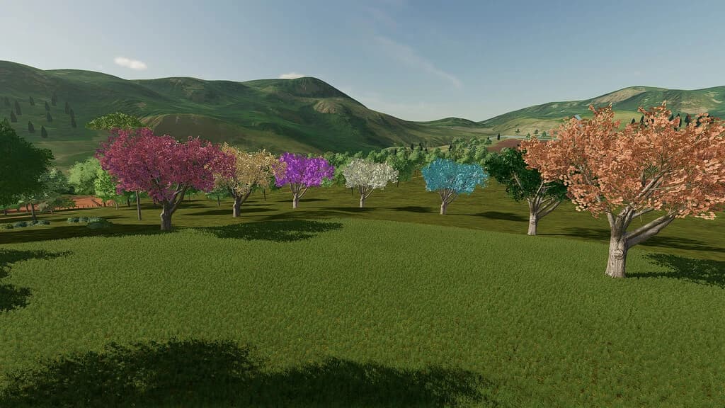 COLLECTION OF COLORFUL TREES 3