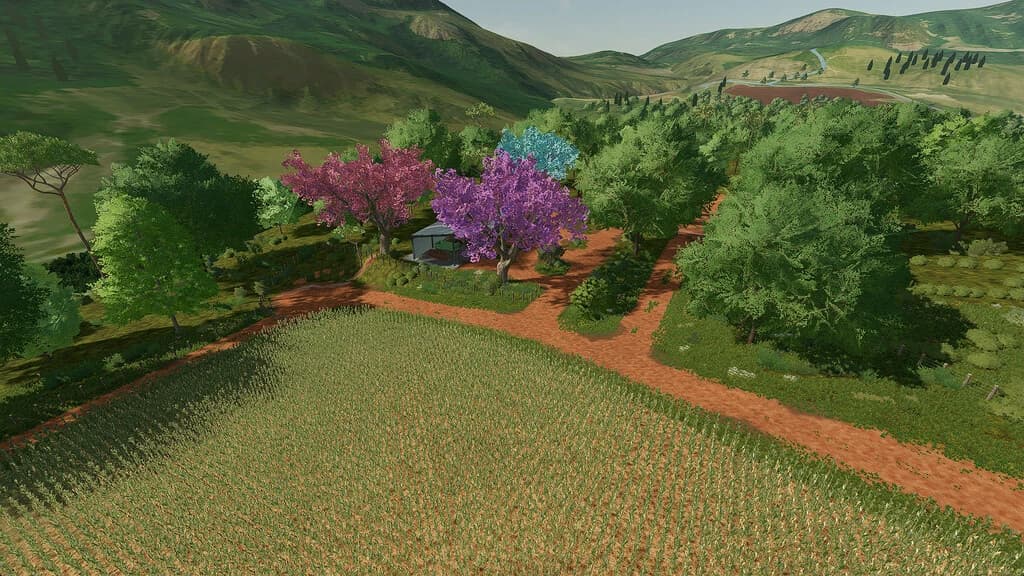 COLLECTION OF COLORFUL TREES 2