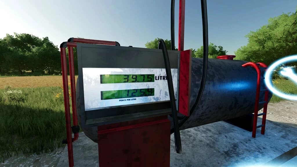 LARGE DIESEL TANK
