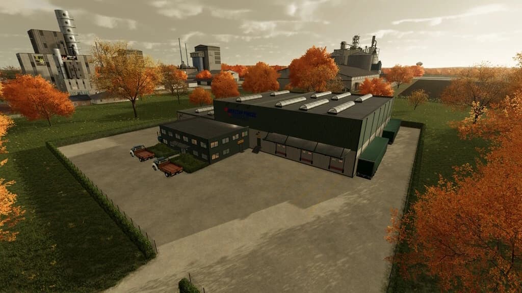 LARGE LOGISTIC WAREHOUSE