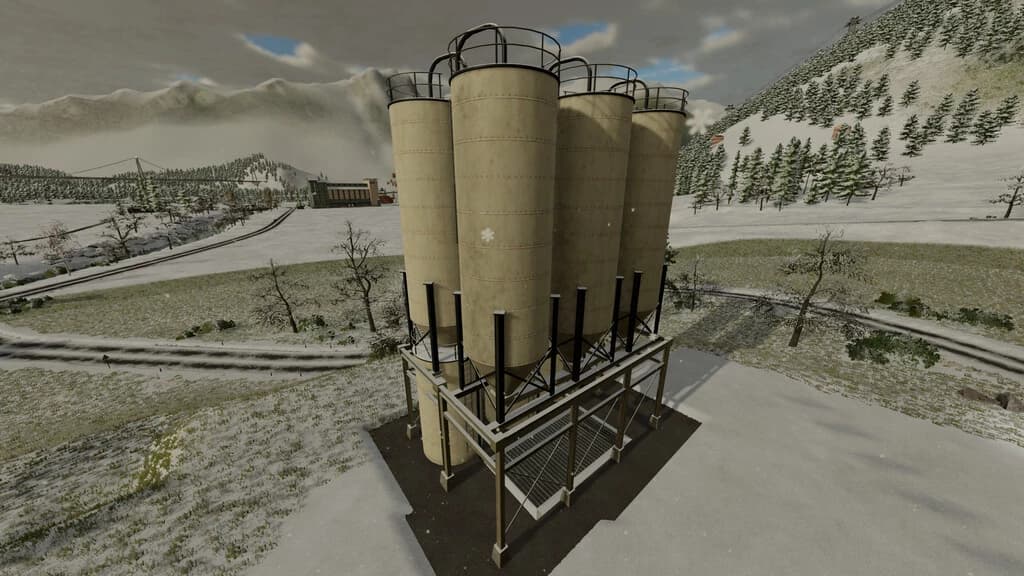 LARGE MULTIFRUIT GRAIN SILO 2