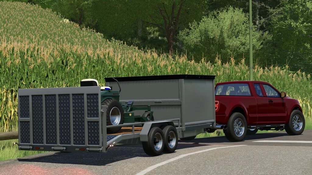 LAWNCARE TRAILERS PACK 4