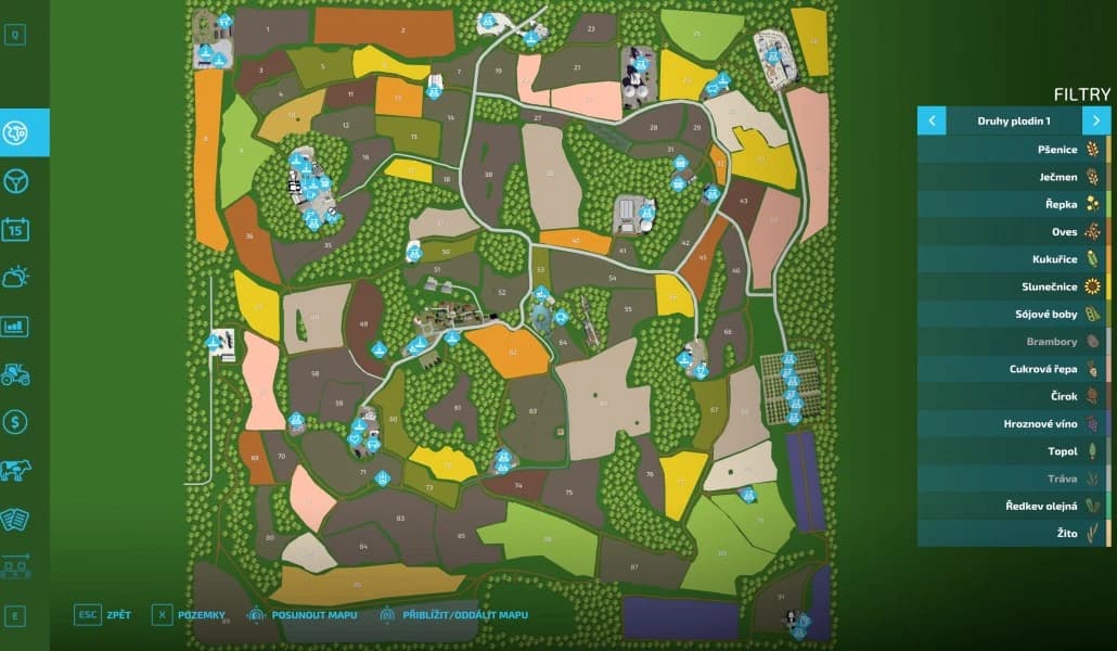 LEKNÍNY MAP