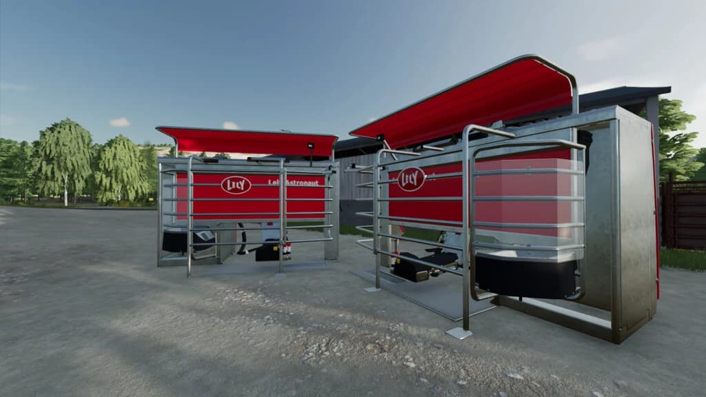 LELY ASTRONAUTA5 LEFT AND RIGHT (PREFAB)