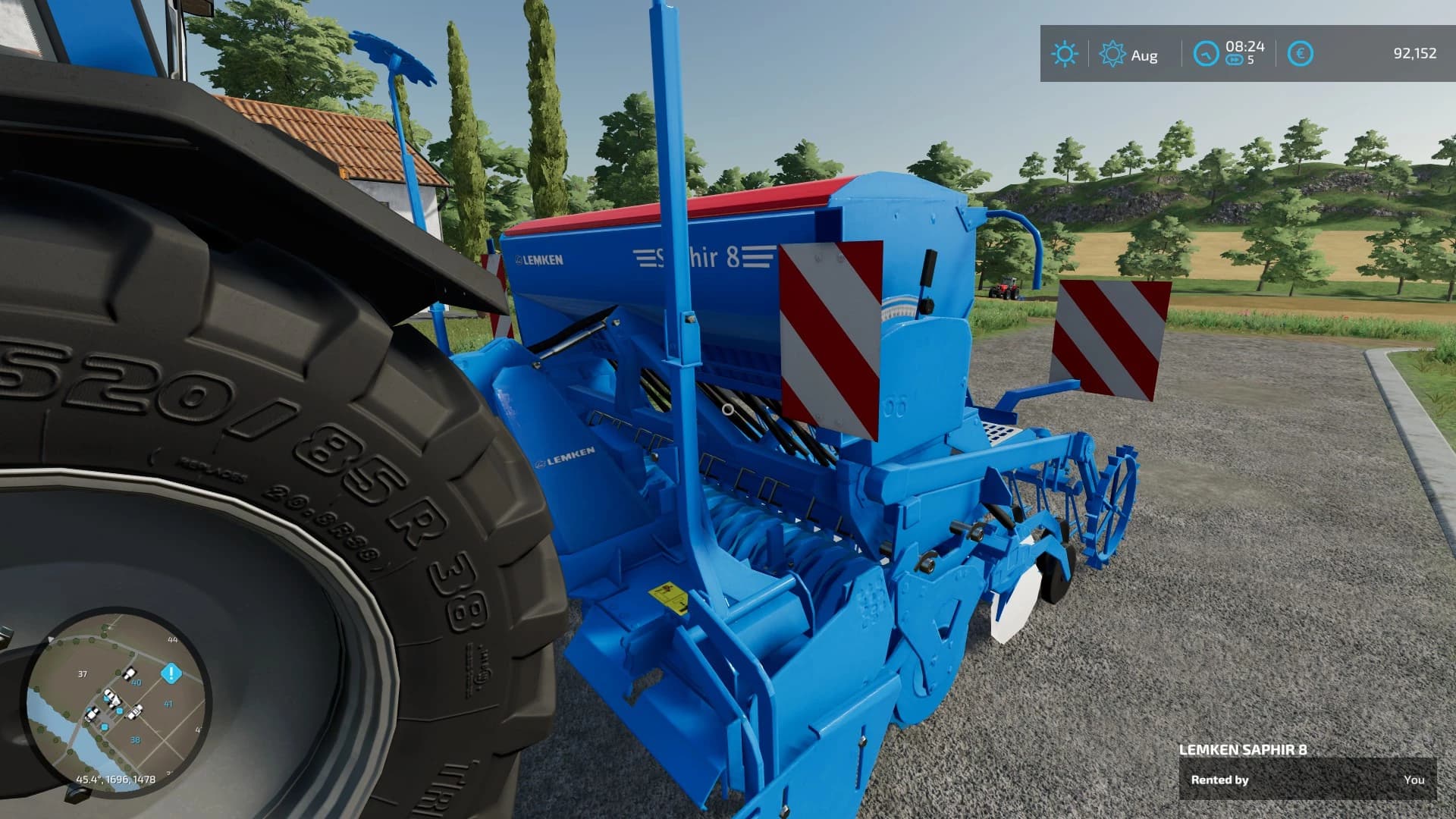 LEMKEN SAPHIR 8 4