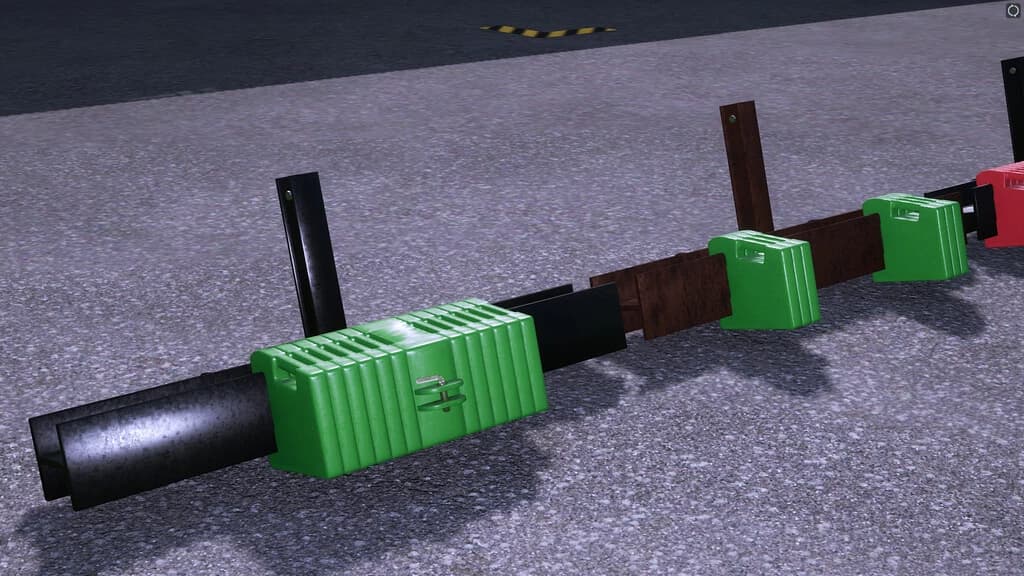 LEVELING BLADE WITH WEIGHTS 5