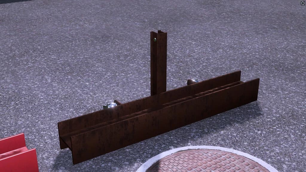 LEVELING BLADE WITH WEIGHTS 2