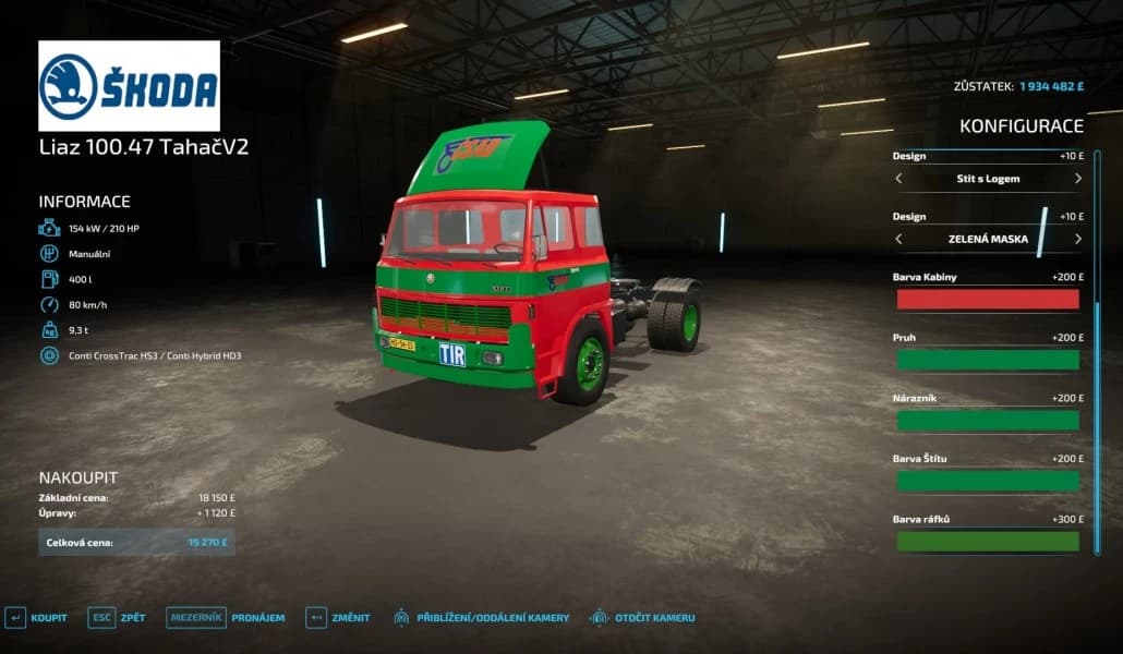 LIAZ 100 TAHAČ 3