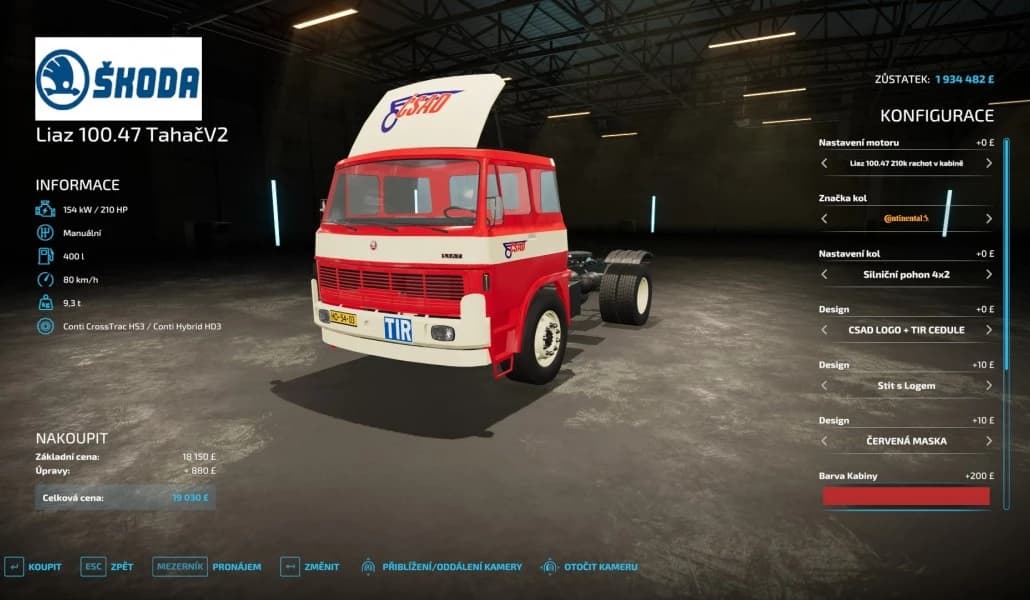 LIAZ 100 TAHAČ 2