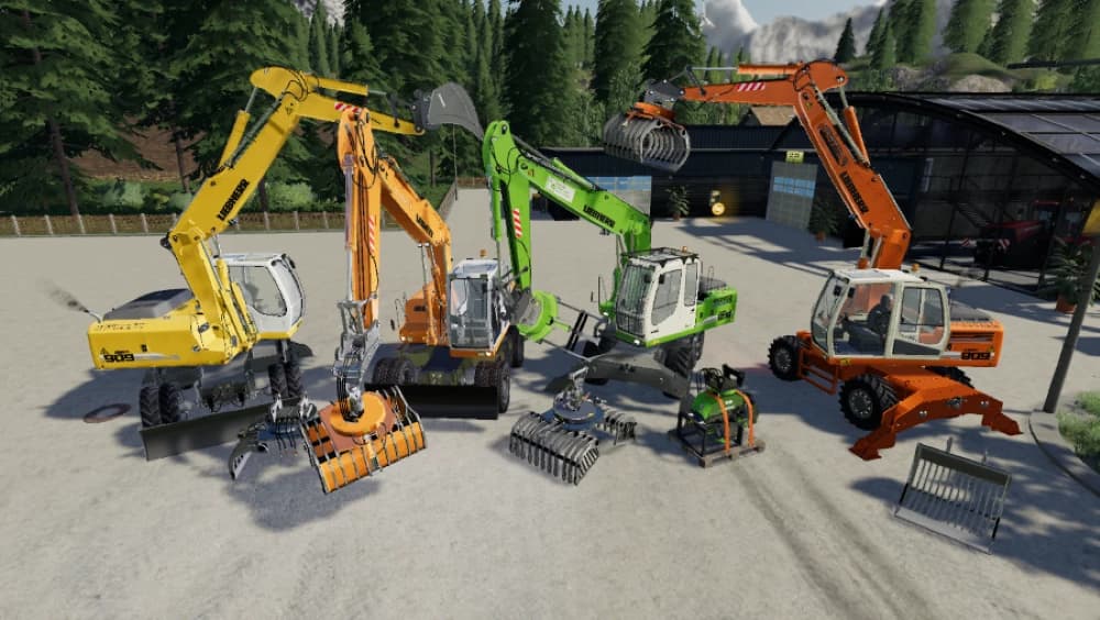 LIEBHERR 909 PACK 3