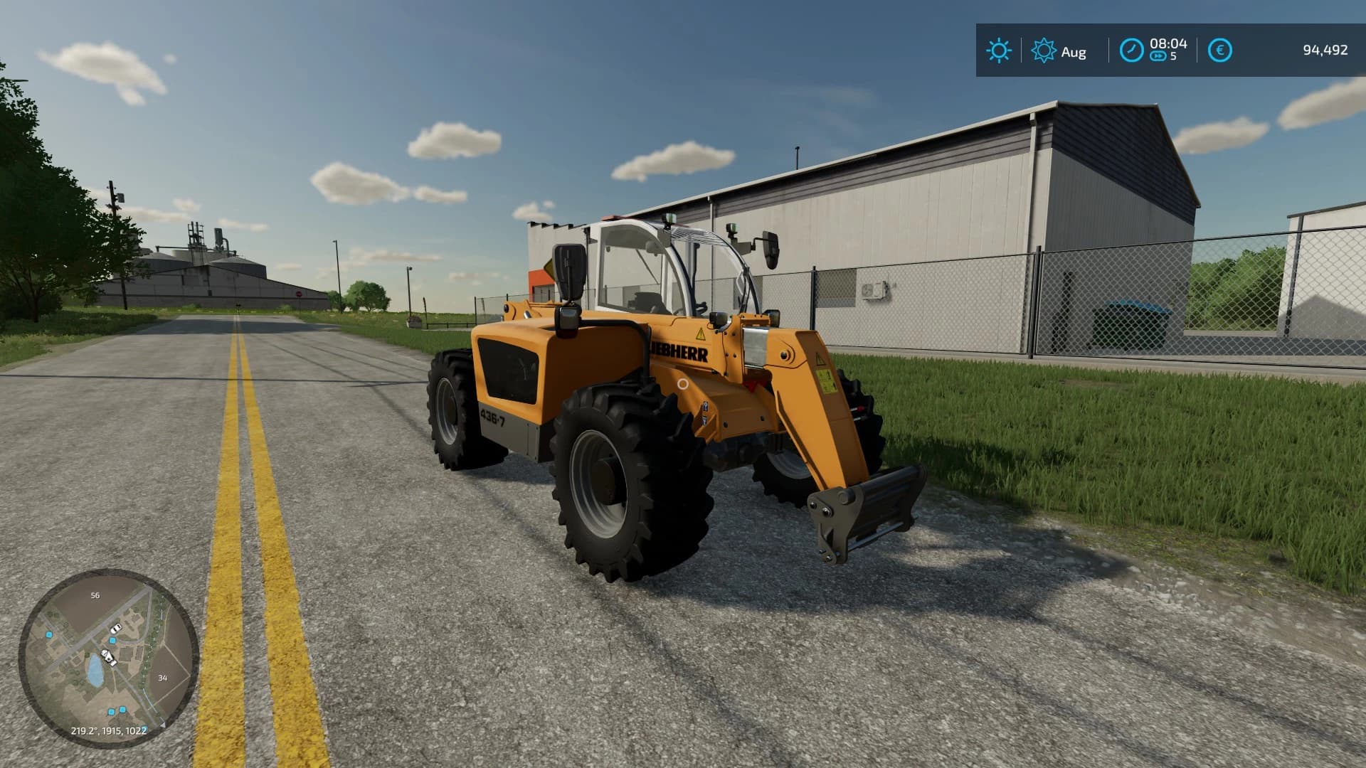 LIEBHERR TL436 STROBES ADDED 4