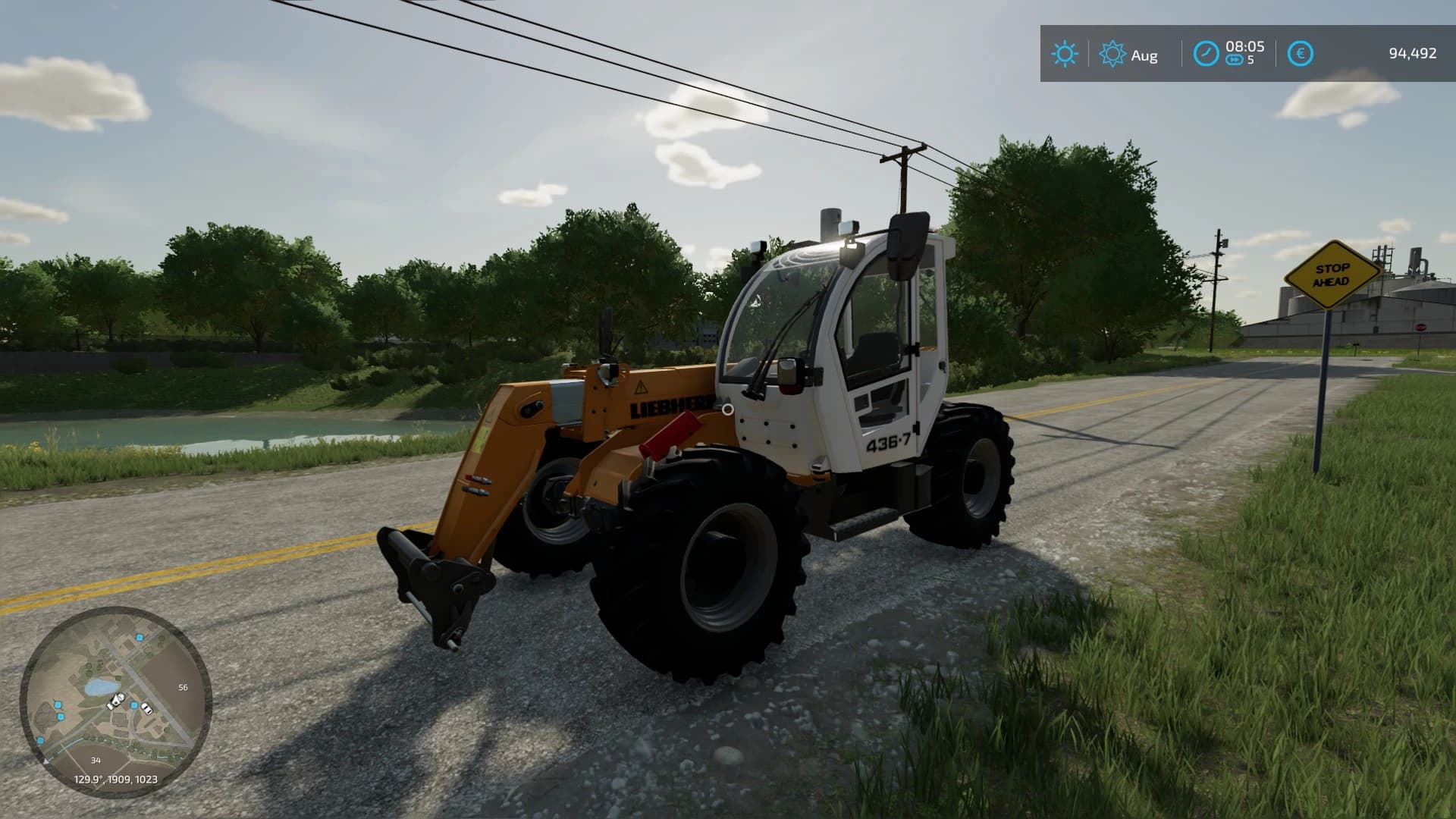 LIEBHERR TL436 STROBES ADDED 2