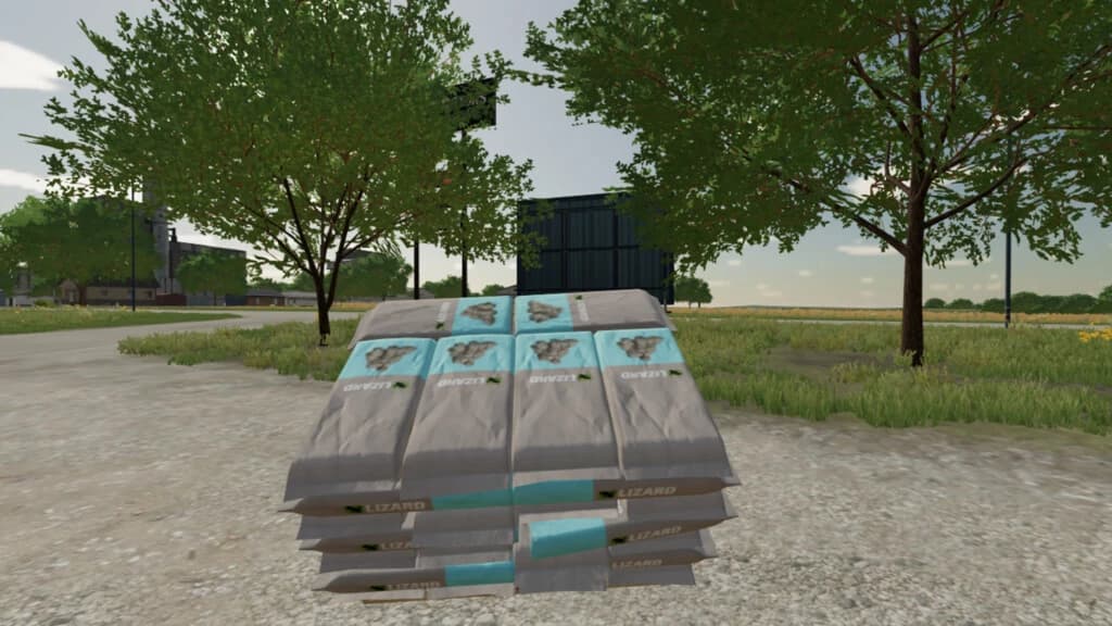 LIFTABLE PALLET WITH STONES 4