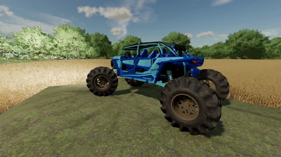 LIFTED POLARIS RZR 1000
